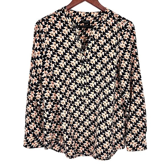 Talbots Tops - Talbots Sz Medium Business Professional Formal Long Sleeve Blouse Shirt Top